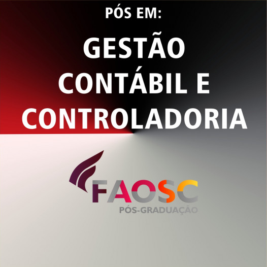 PÓS-GRADUAÇÃO EM GESTÃO CONTÁBIL E CONTROLADORIA